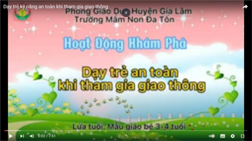 Giáo dục kỹ năng   An toàn khi tham gia giao thông  - Giáo viên: Lê Thị Thương Huyền